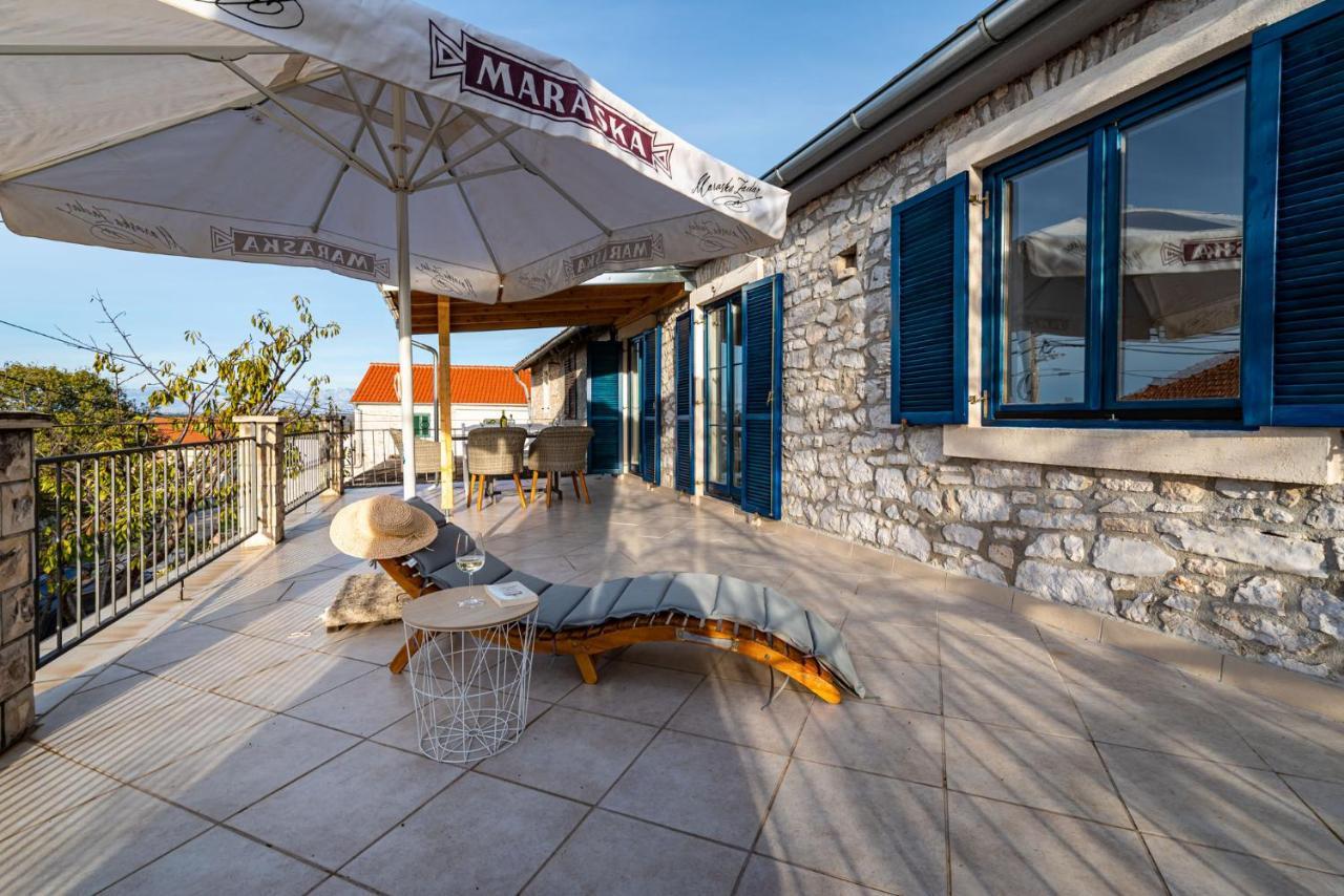 Ferienhaus Kuca Marija - Traditionelles Steinhaus Bei Zadar Debeljak Exterior foto