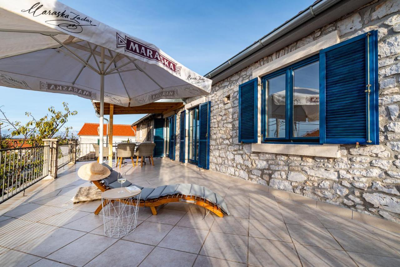 Ferienhaus Kuca Marija - Traditionelles Steinhaus Bei Zadar Debeljak Exterior foto