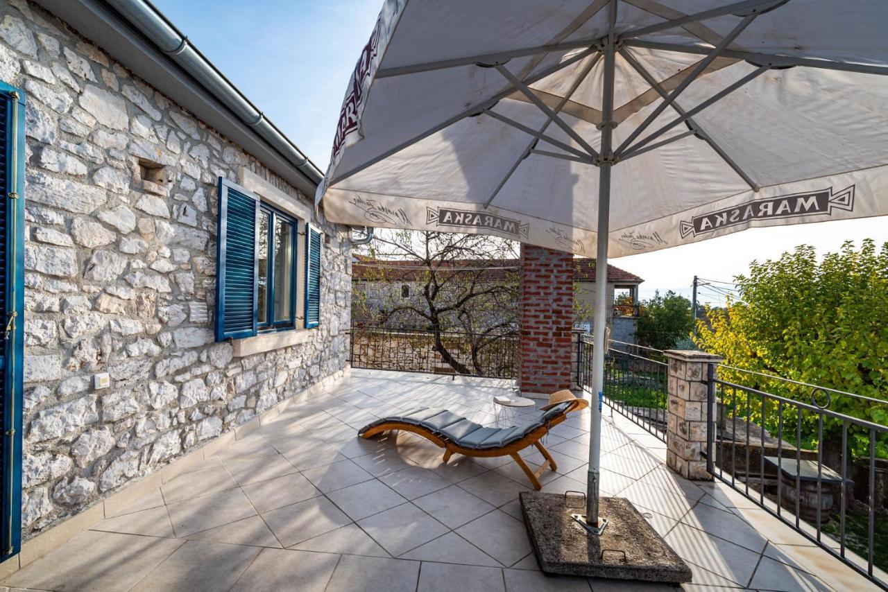 Ferienhaus Kuca Marija - Traditionelles Steinhaus Bei Zadar Debeljak Exterior foto